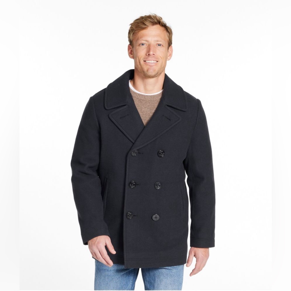 Men's L.L.Bean Wool Peacoat